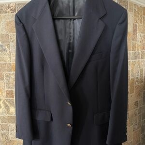 Stafford executive black blazer jacket